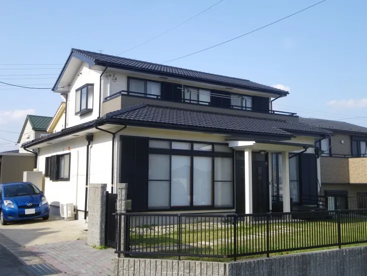 家の外壁と車庫のリフォーム　名古屋市緑区　W様邸