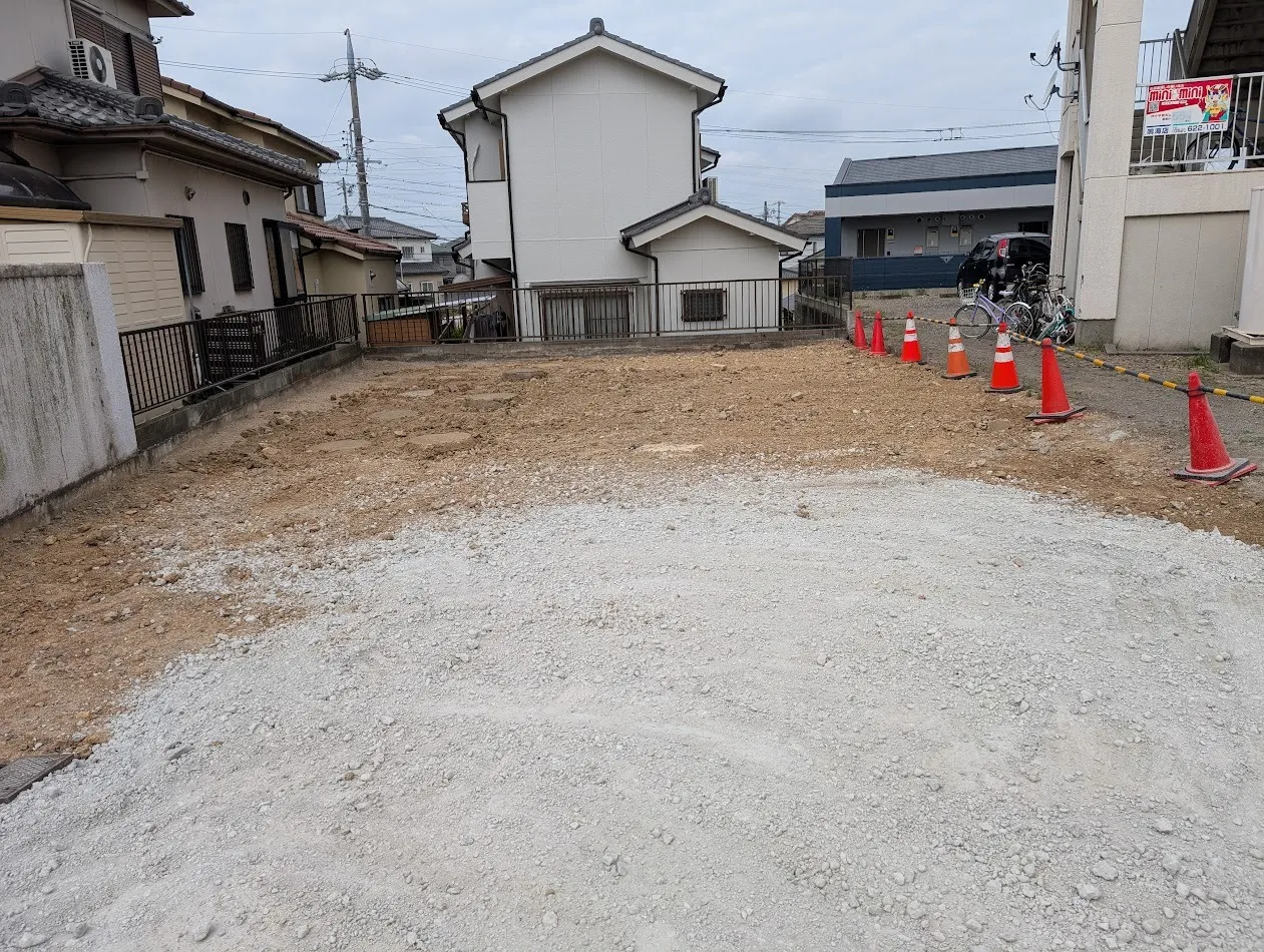 【名古屋市】新築工事  地盤改良　基礎工事